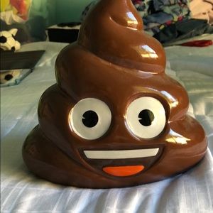 Poop emoji bank